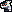 White and grey synth with orange eyes